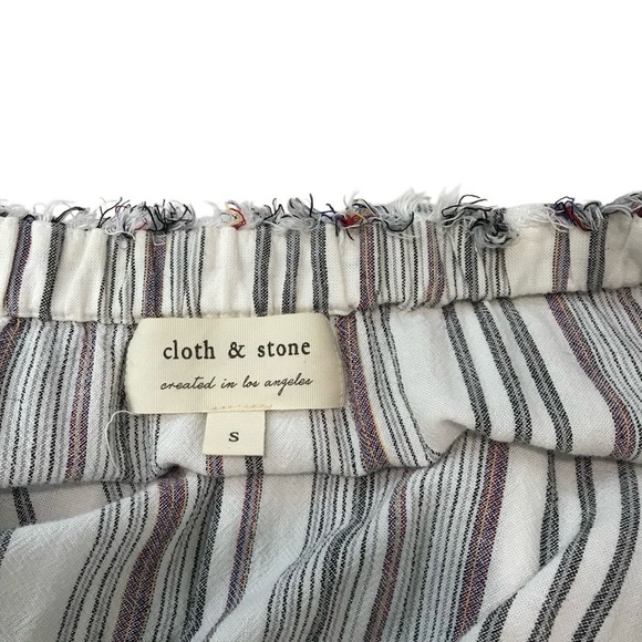 Cloth & Stone Black and White Jumpsuit Minimalist Design - Picture 3 of 4